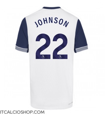 Tottenham Hotspur Brennan Johnson #22 Prima Maglia 2024-25 Manica Corta